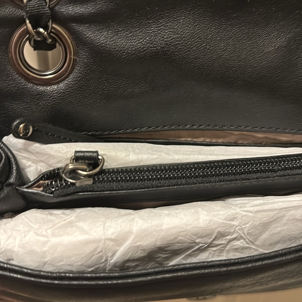 Nine West Women's Black and Gold Clutch OS EUC - Picture 8 of 16